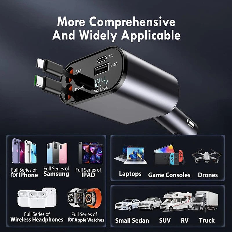 Retractable Car Charger