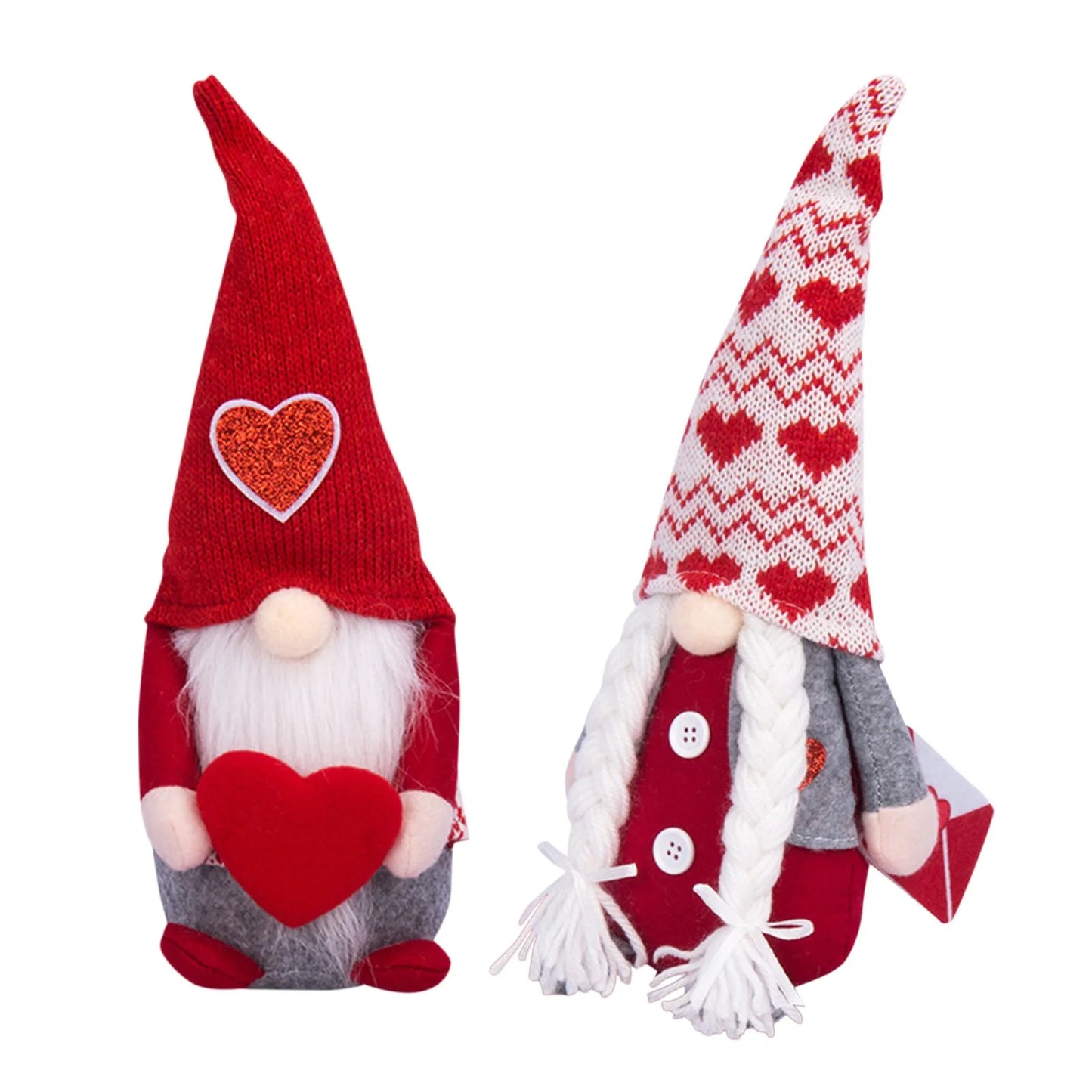 Valentines Day Decor 2Pcs Valentine Gnomes Plush Decorations Valentines Day Decoration Valentines Home Small Christmas Ornament